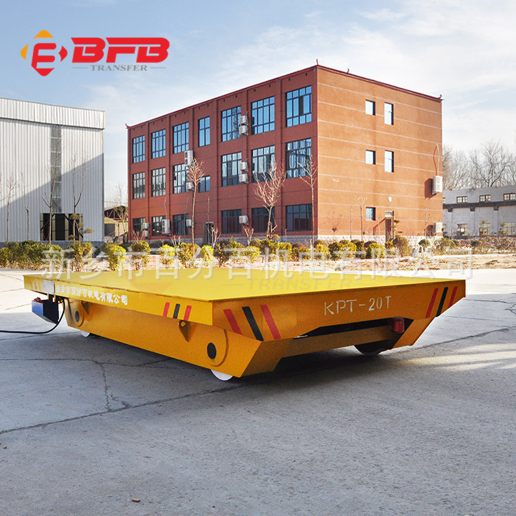 小型仓储中转轨道车集装箱高架轨道平车地轨车平板车间轨道平板车