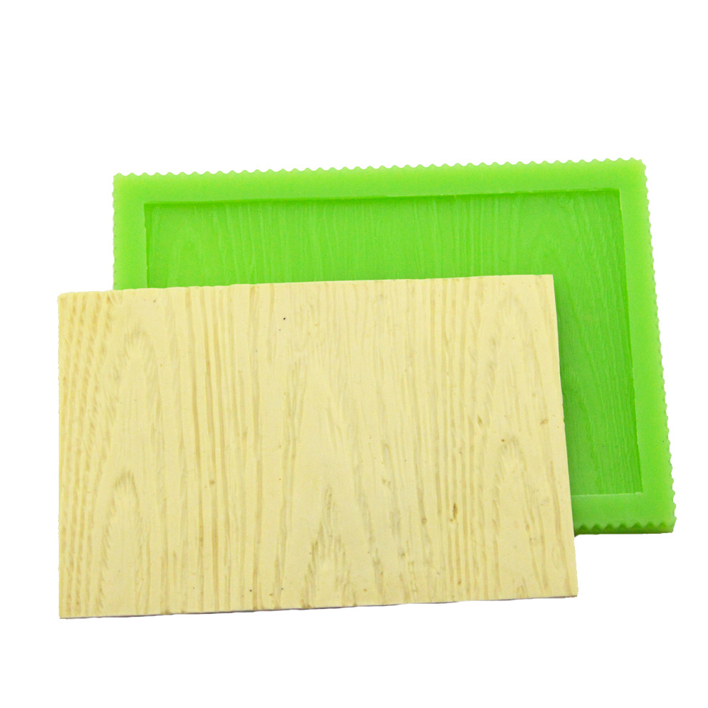 翻糖硅胶干佩斯造型模具 仿真树皮纹路 木纹硅胶模具 巧克力模