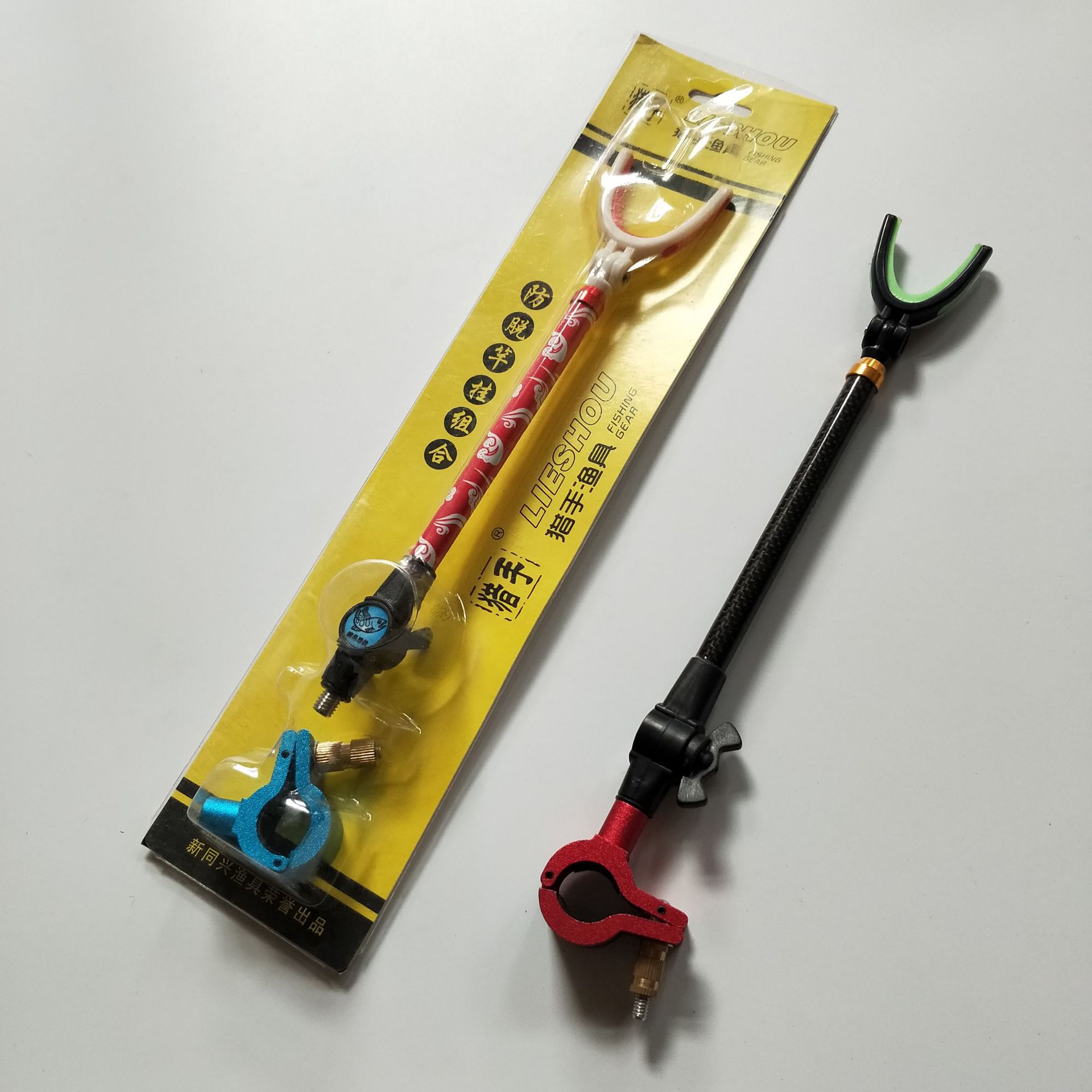 大物鱼竿支架后挂天线钓鱼垂钓渔具竿挂架杆配件支架炮台天线后挂