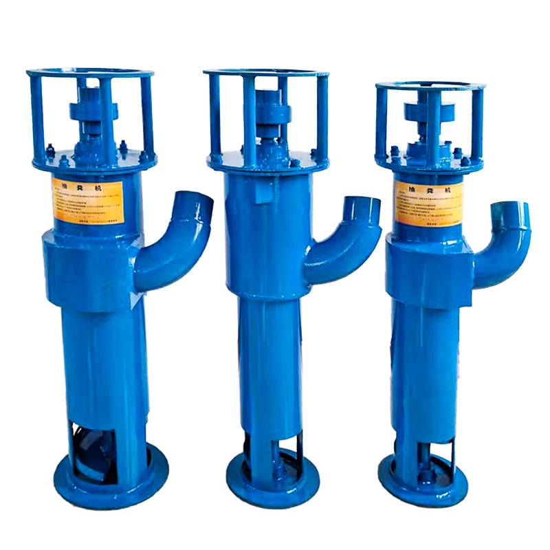 立式3寸绞龙抽粪泵 鸡粪猪粪泥浆都可以使用的抽粪泵