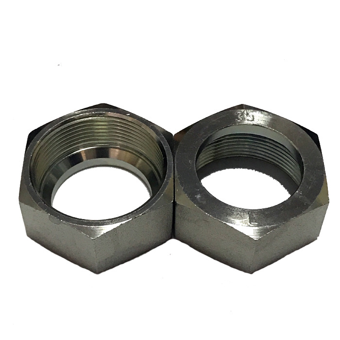 轻型公制卡套式螺母螺帽锁母 nl 伊顿永华标准液压接头