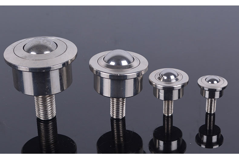 重型万向球spfl系列带螺杆万向球牛眼轴承 输送轮