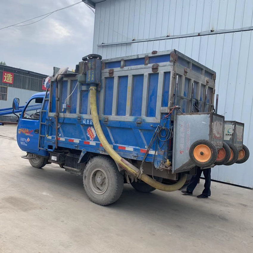 4寸管玉米装车吸粮机小麦装车柴油吸粮机抽沙机