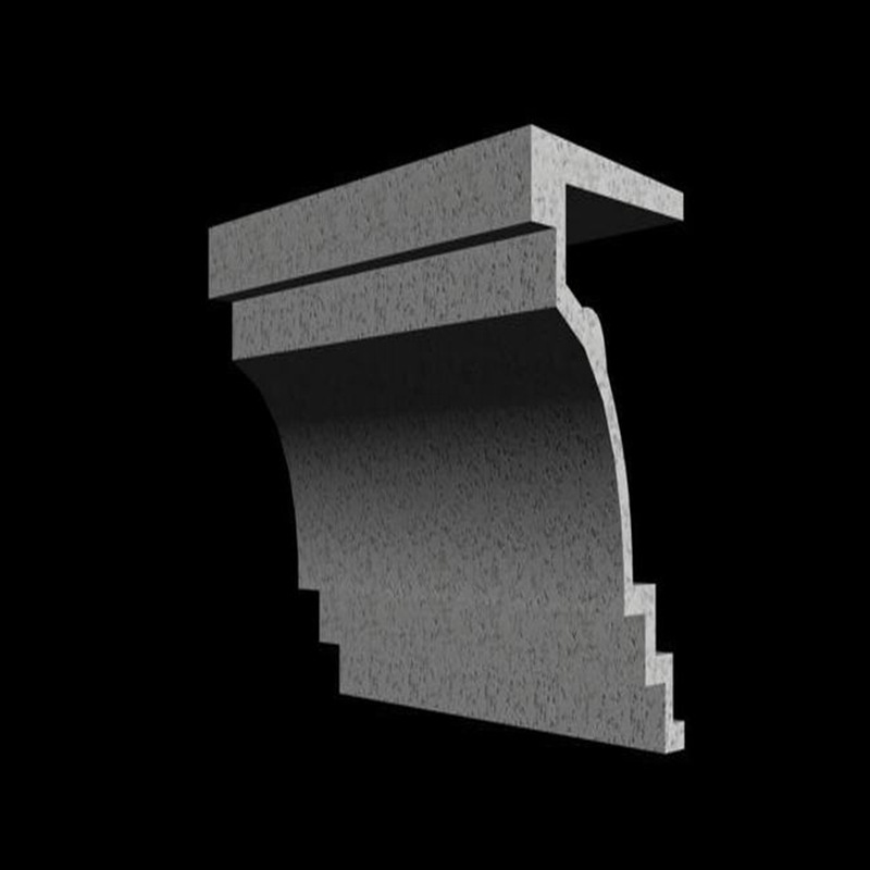 直销高强度grc线条 欧式水泥构件grc线 条各种屋檐线腰线 定制