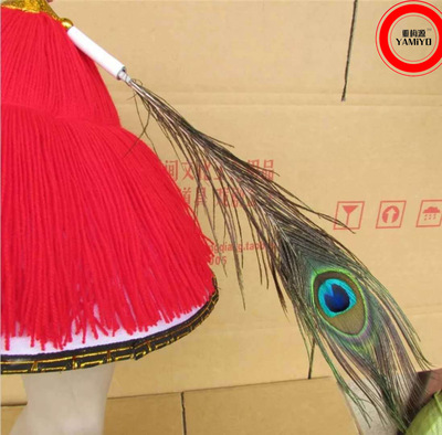 清朝官帽兵帽/故宫帽盔上朝斗笠太监帽 雍正王朝清兵帽/王爷 凉帽