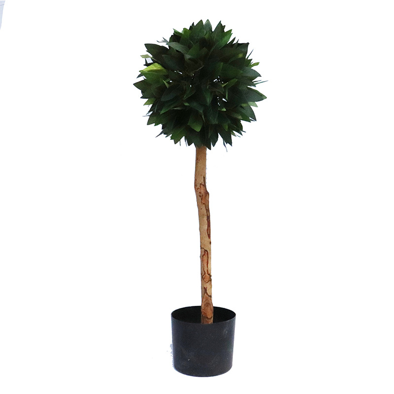 Factory Direct Supply Simulation Plant Evergreen Laurel Fake Trees Hotel Home Decoration Simulation Green Plant Pot Wholesale