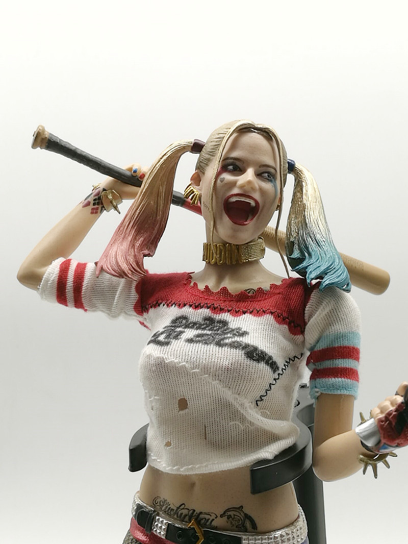 国产dc模型 自杀小队哈莉 奎茵crazy toys真布衣 小丑女 手办人偶