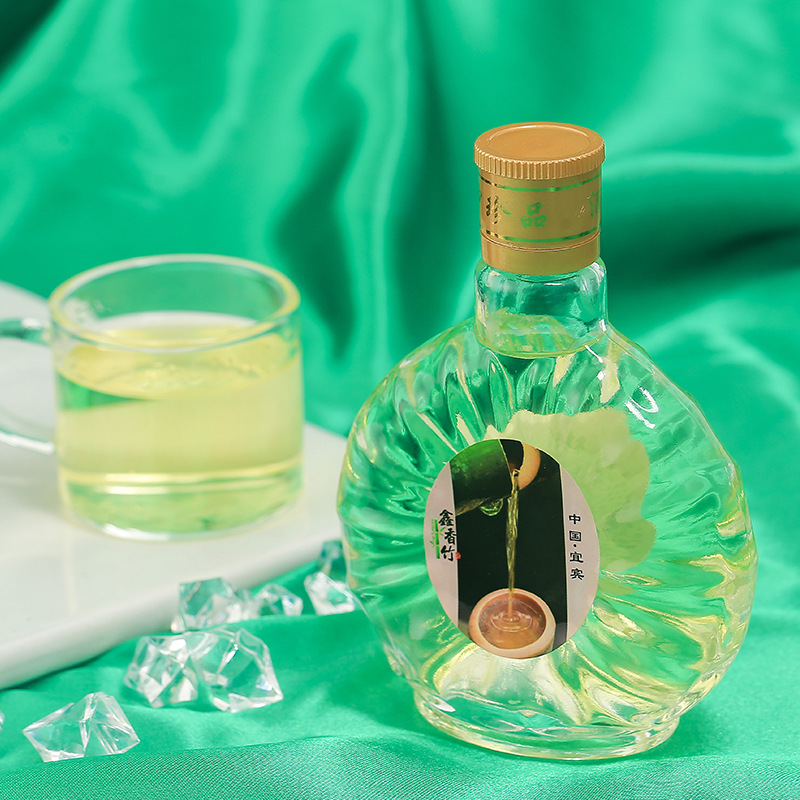 52度清香型活竹酒 植物露酒五粮曲酒 四川特产送礼浓香酒厂家直销