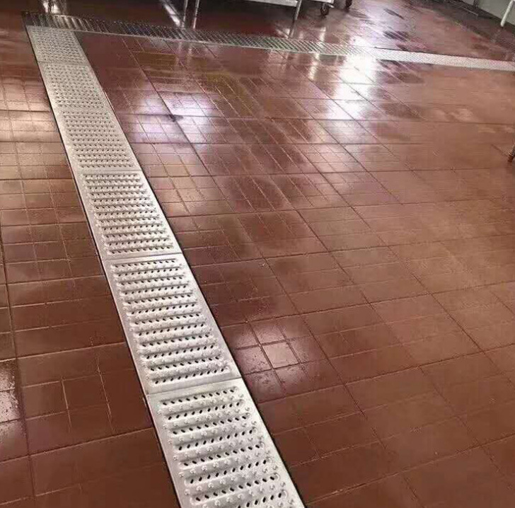 不锈钢地沟盖板 厨房排水沟盖板 批发超市防滑防鼠排水沟地漏盖板