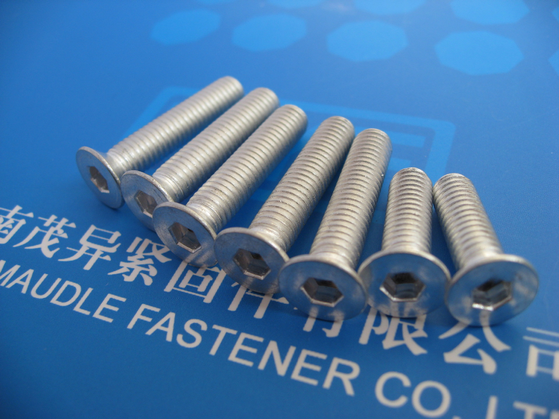 航空航天专用铝合金内六角沉头螺钉,铝 (1)