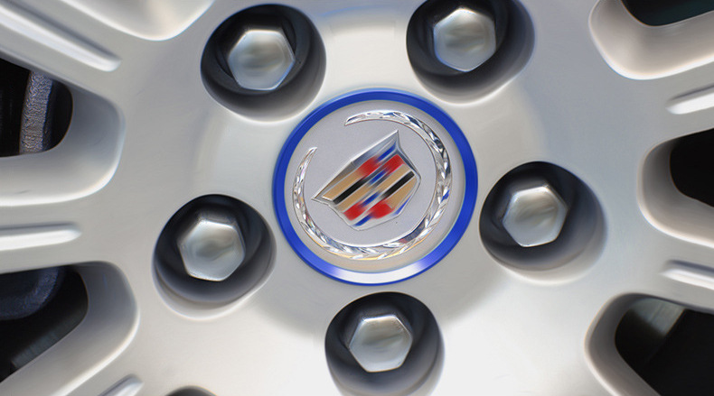 适用于凯迪拉克xt4轮毂盖装饰圈xt5 xts atsl车轮中心标贴改装件