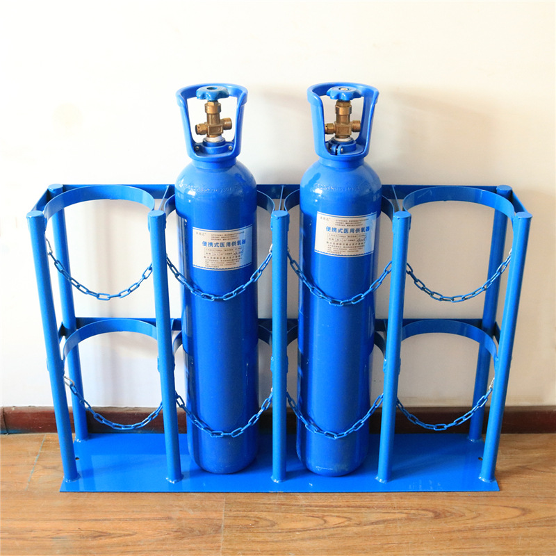 8l10l钢瓶防倒架气瓶架气瓶存放架煤气罐固定架钢瓶铰链固定装置