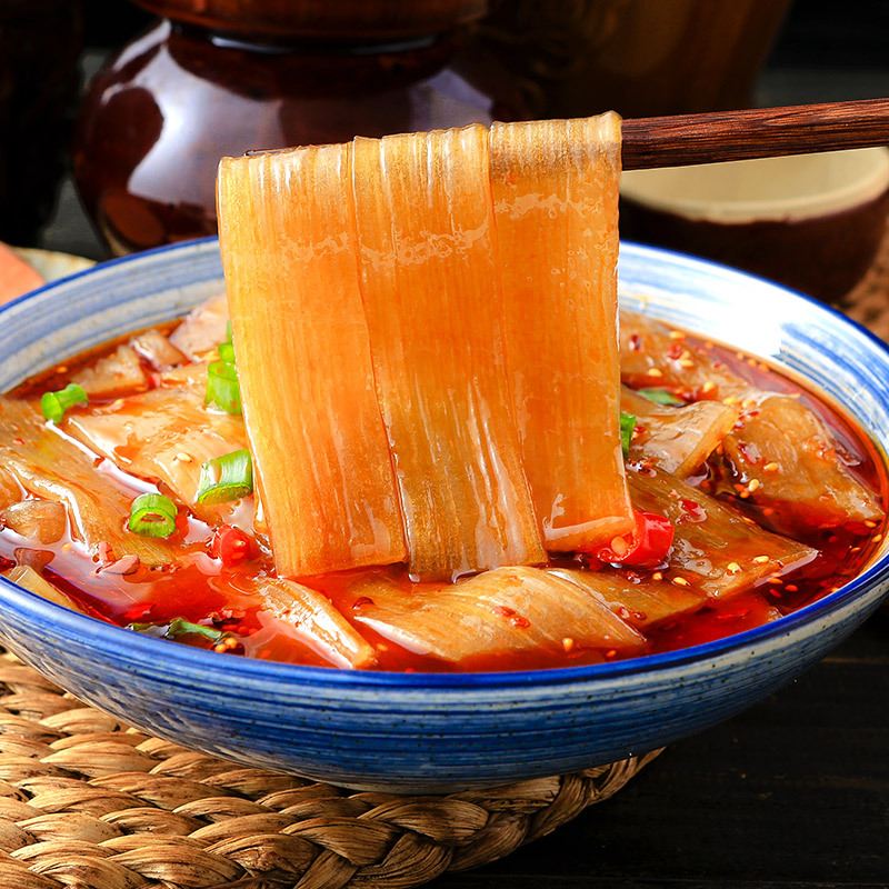 黄龙火锅川粉188g*10袋装红薯粉宽粉速食粉条火锅粉一件代发