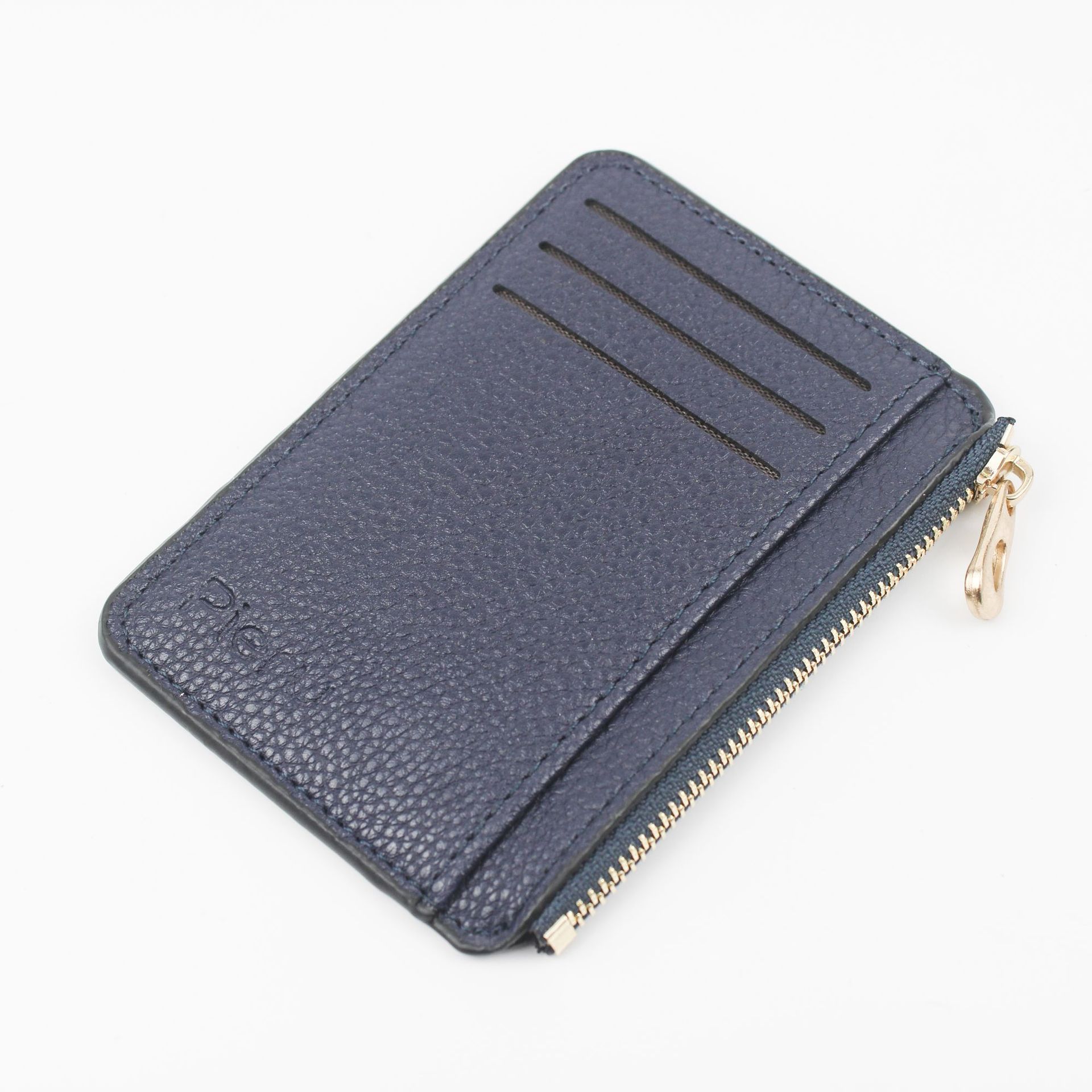 2023 Cross-Border New Arrival Fashion Creative Zipper Card Holder Large Capacity Ultra-Thin Simple Multi-Card-Slot Coin Purse Wholesale