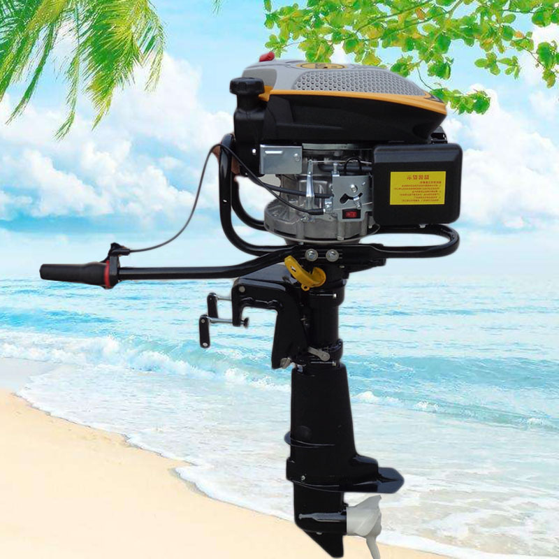 轻便灵活渔船挂浆机 经济船挂机 节能舷尾机图片