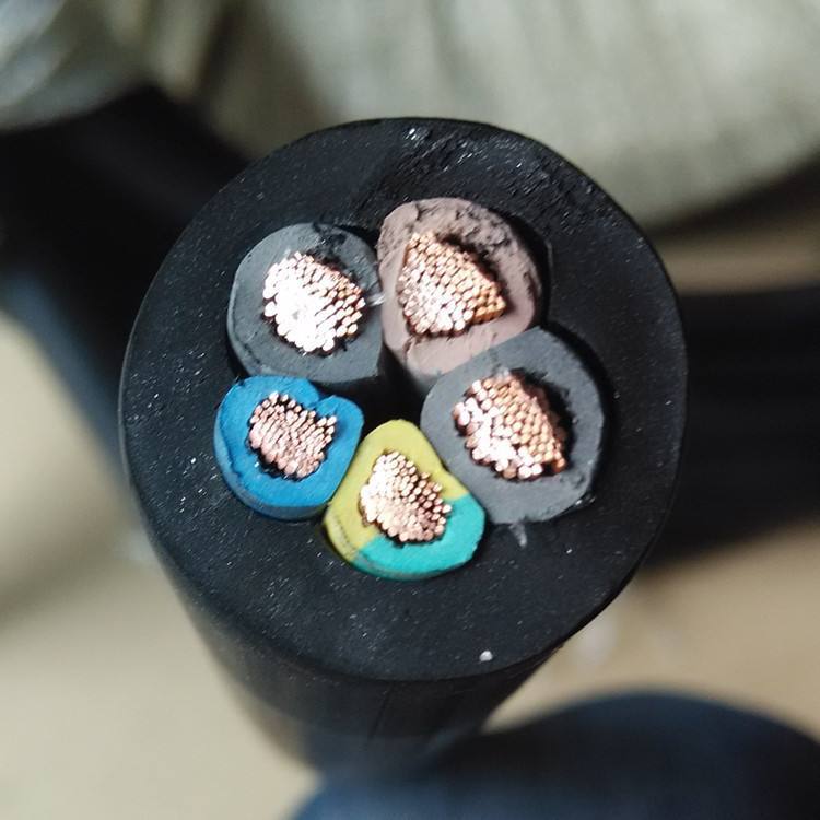 厂家销售电线电缆重型橡套软电缆ycw5x155x255x45x65x10