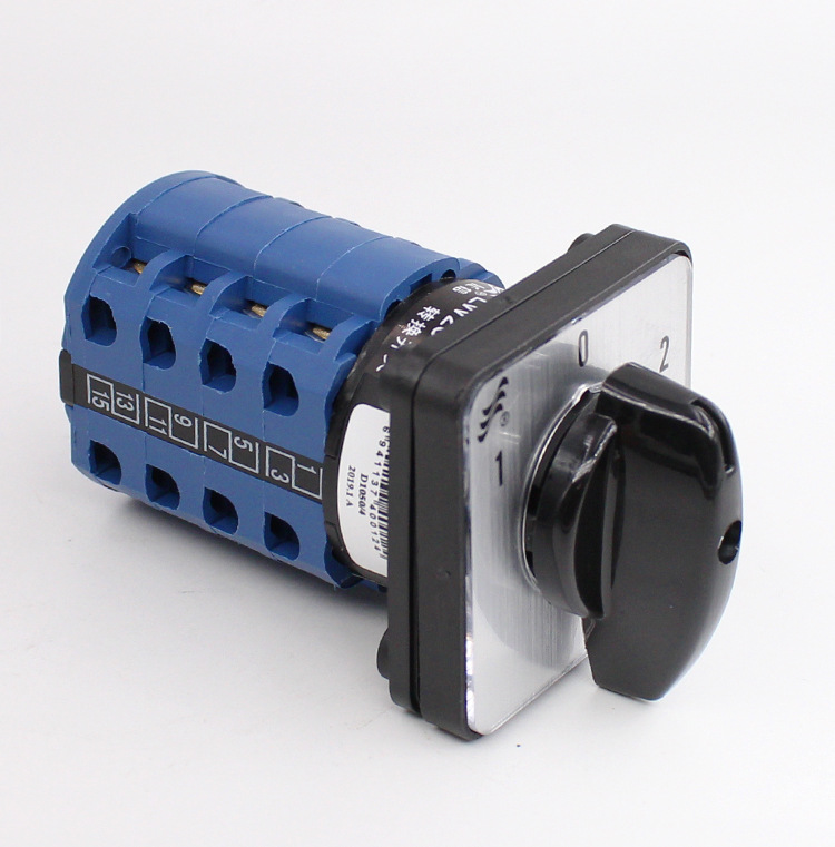 长信lw26-20/4三档四节万能转换开关电机倒顺双速四线双电源切换