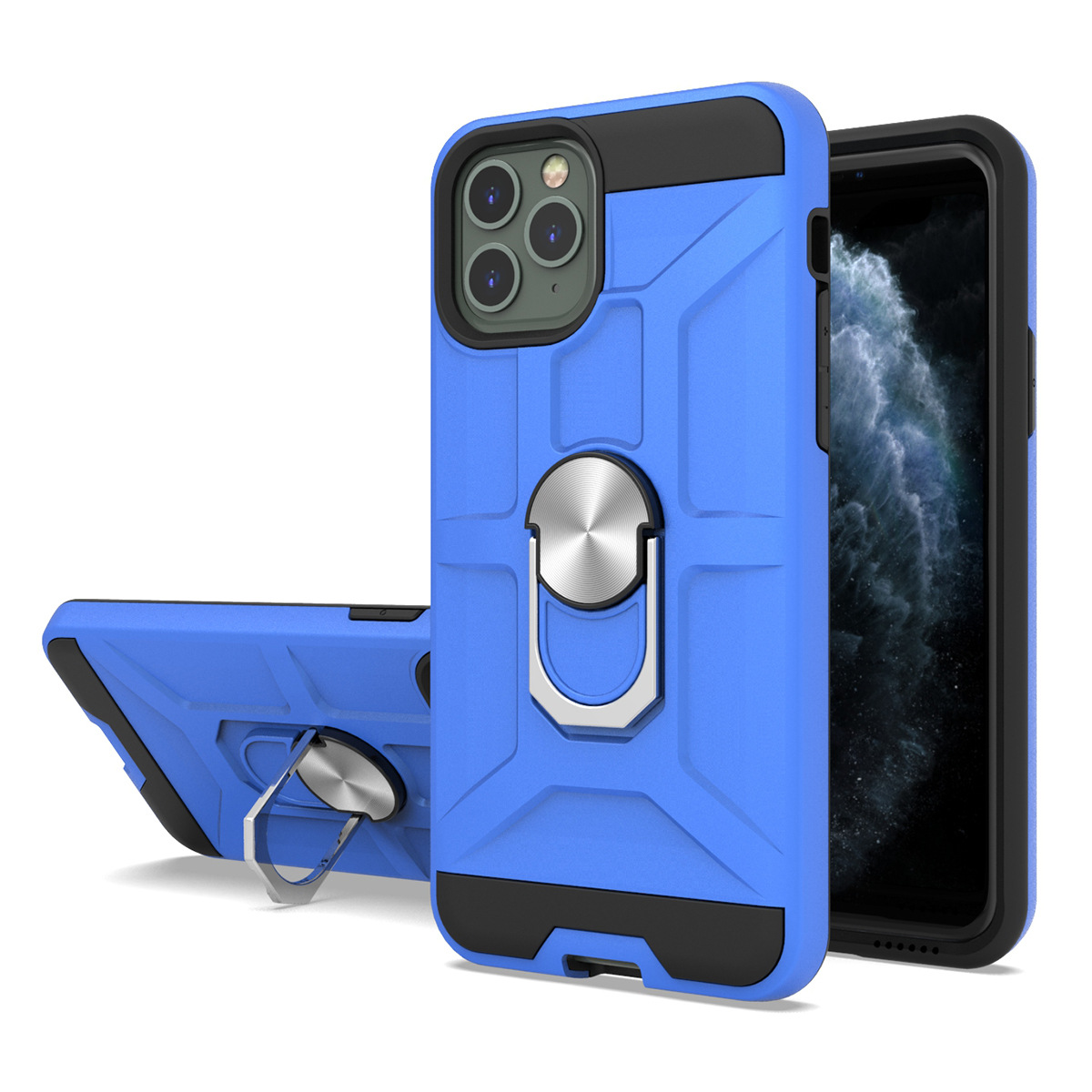 Amazon New for Iphone 13 Phone Case Holder Ring Magnetic Armor Apple 14 Drop-Resistant Phone Case