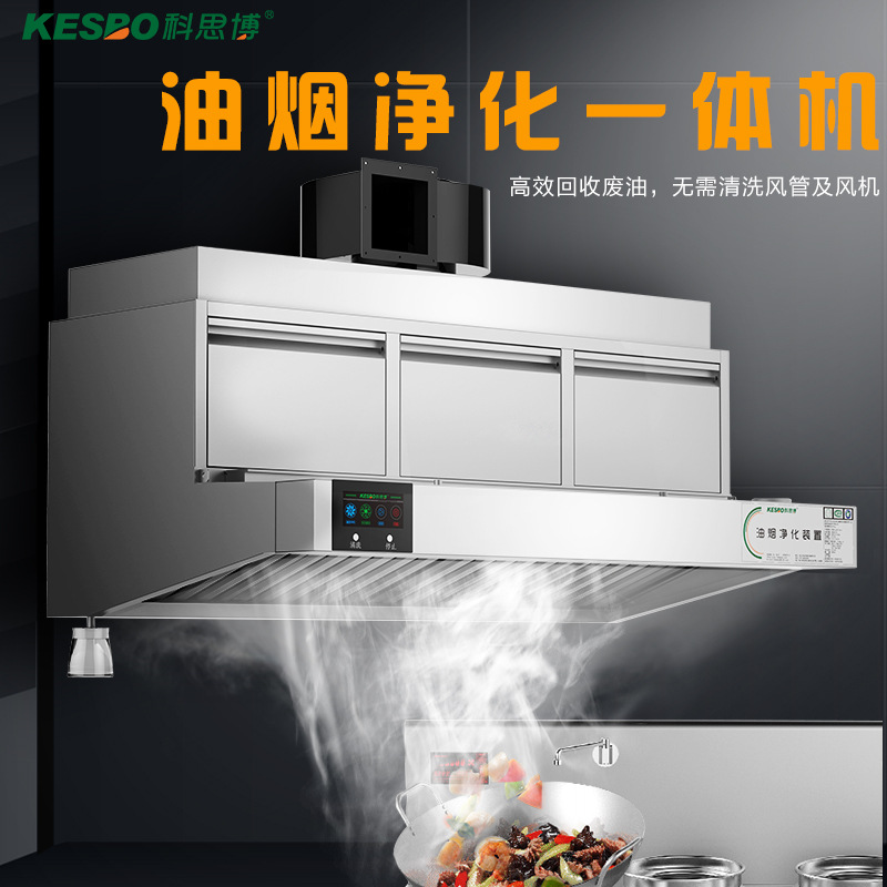 科思博油烟净化一体机厂家直销商用厨房油烟净化器2000型