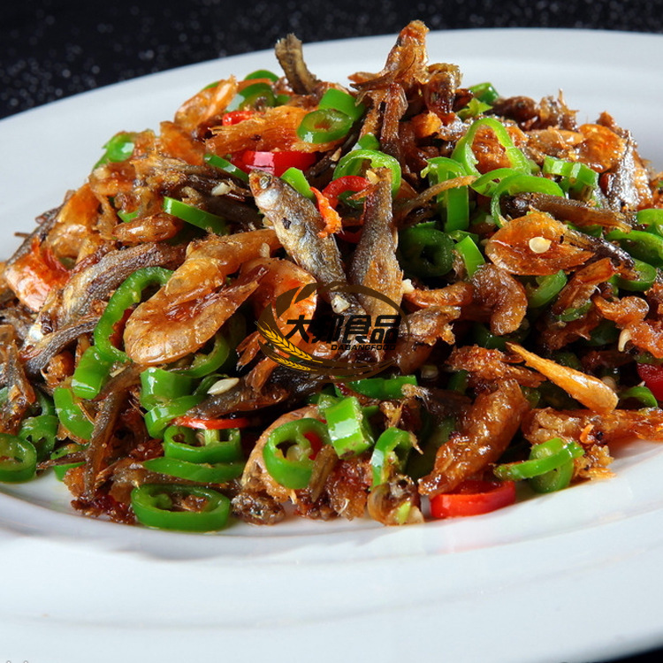 小鱼虾 韭菜炒鱼虾 海鲜小炒 爆炒小米虾 小鱼仔河鲜150g/盒