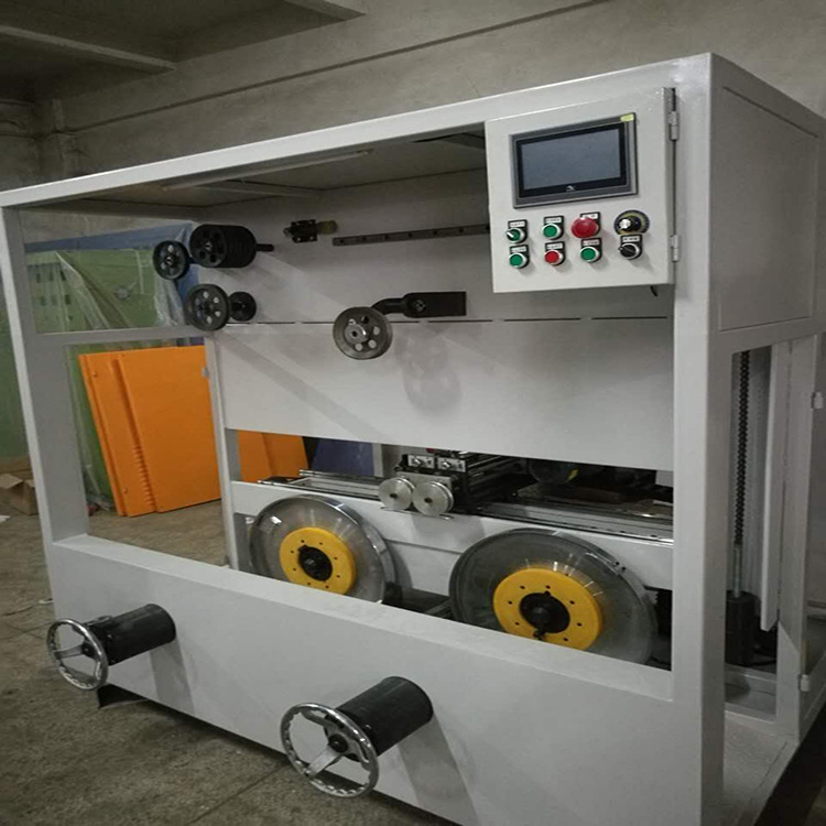 自动换盘收线机人工节约成本高速1000米每分钟收线机换盘机厂家