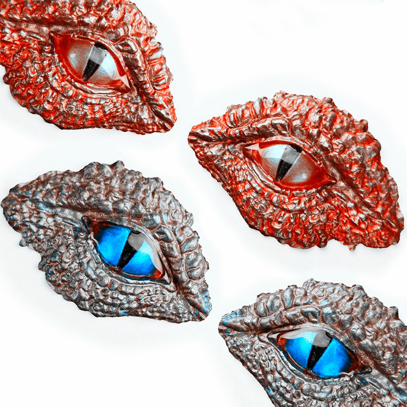 恐龙眼睛模具 复活节恐龙系列巧克力硅胶模具 diy烘焙工具wmj-978