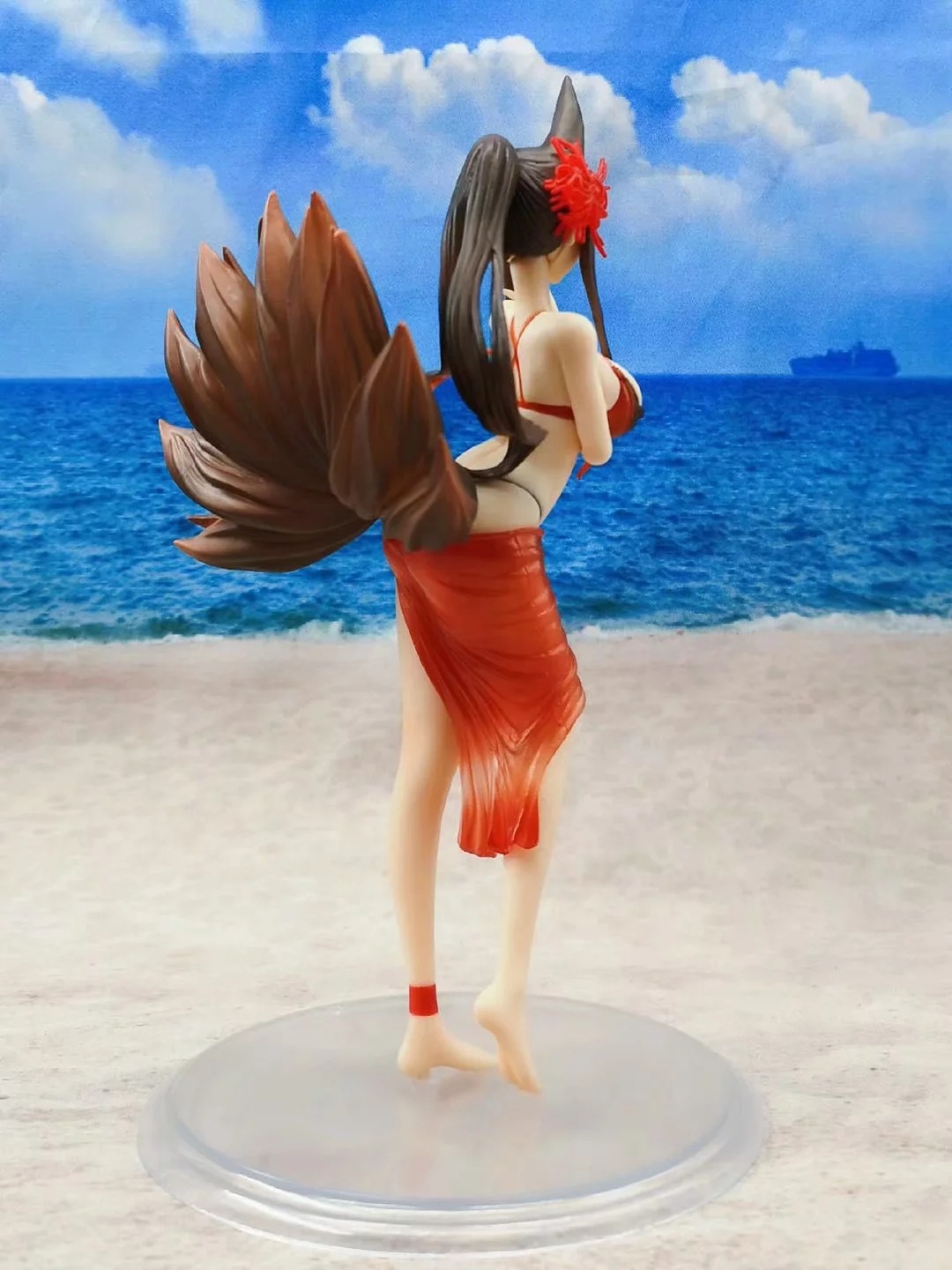 美少女系列 碧蓝航线 赤城 泳装 水着 ver. 盒装手办公仔摆件模型