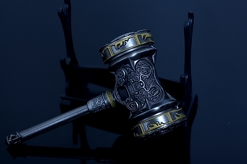 斗罗大陆周边 武器 2代 唐三昊天锤 大号 玩具挂件 钥匙扣模型