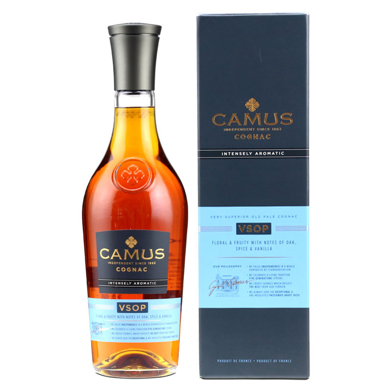 进口 金花卡慕经典vsop干邑白兰地纪念版法国进口洋酒 700ml