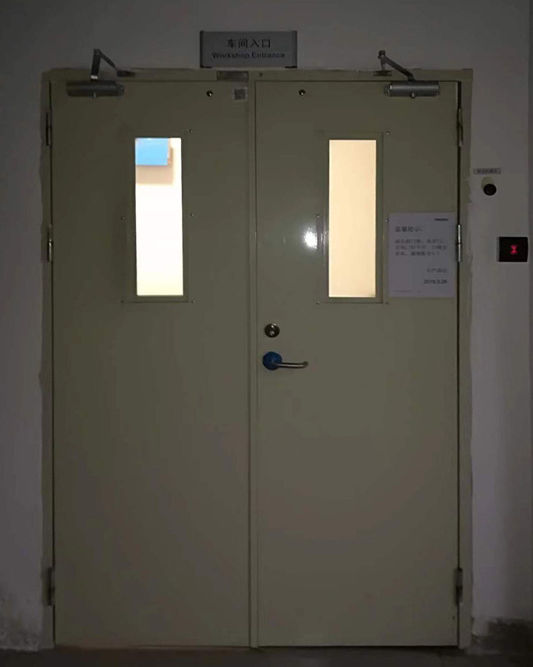 乙级钢质隔热防火门 带视窗消防门 通道防火门 证书齐 可过消防