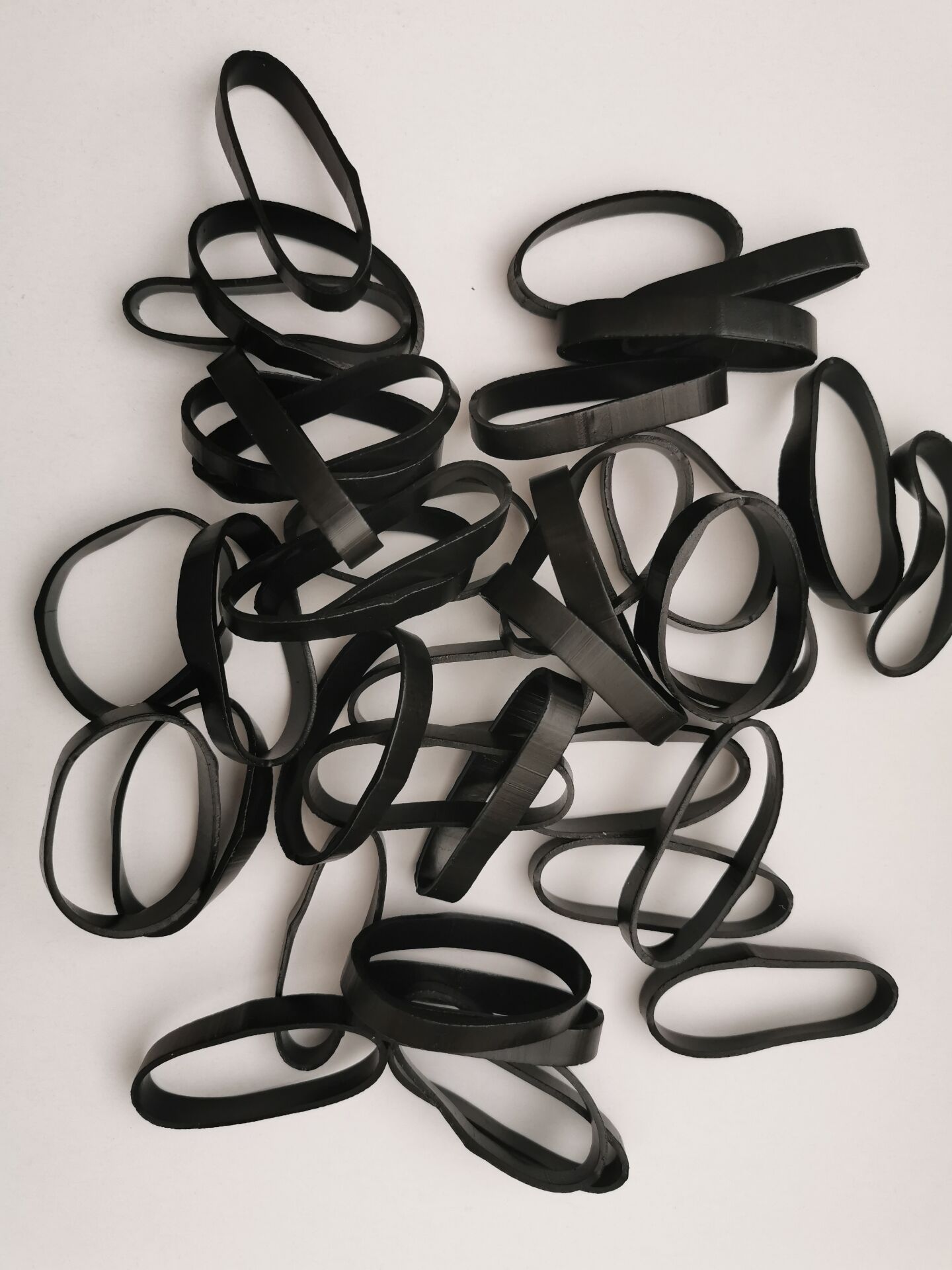 黑色加宽加大加厚橡皮筋牛皮筋