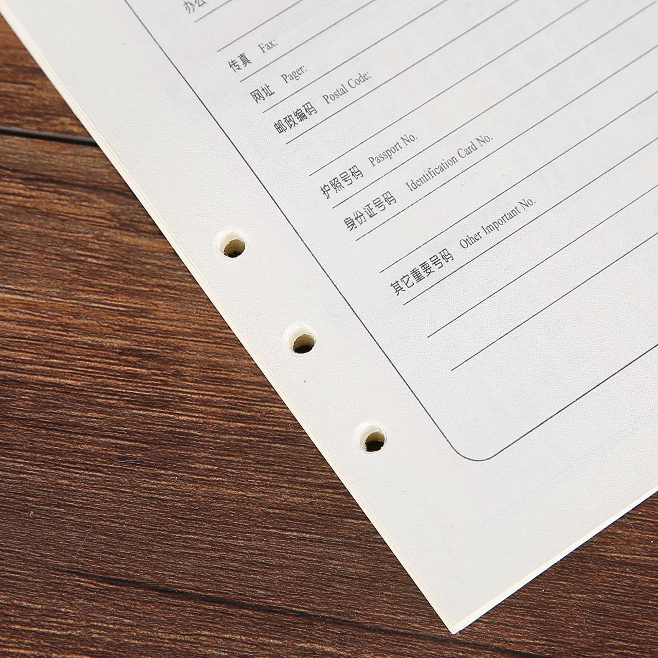 活页周计划笔记本内芯b5a5a6记事本替芯 日志内页定制批发