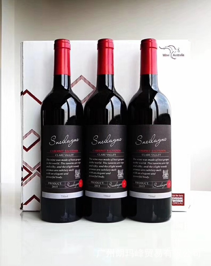澳洲思乐sneilagne 红葡萄酒