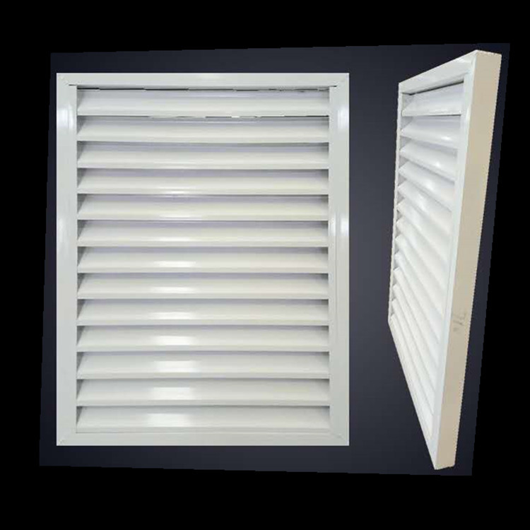 无边框外墙百叶 室内室外装饰百叶防雨百叶空调外机百叶通风百叶