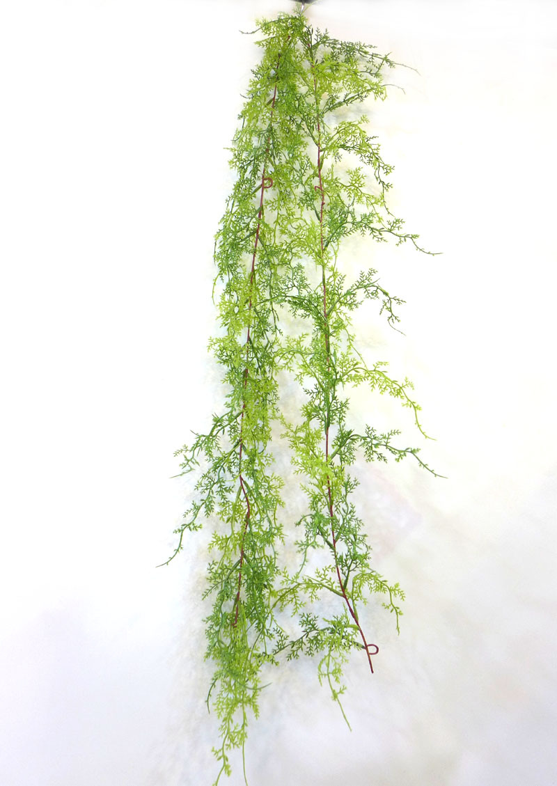 仿真植物藤条 龙尾草鹿角叶垂柳葱草空气草 仿真花藤植物墙壁挂