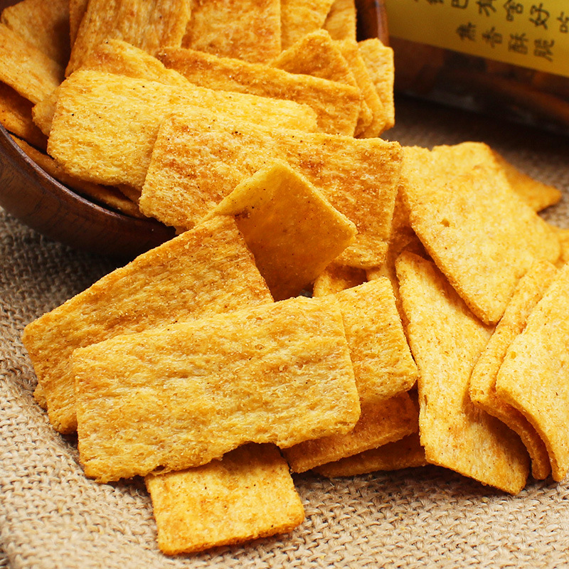 240g卡趣滋脆锅巴罐装酥脆手工油炸膨化食品办公室零食