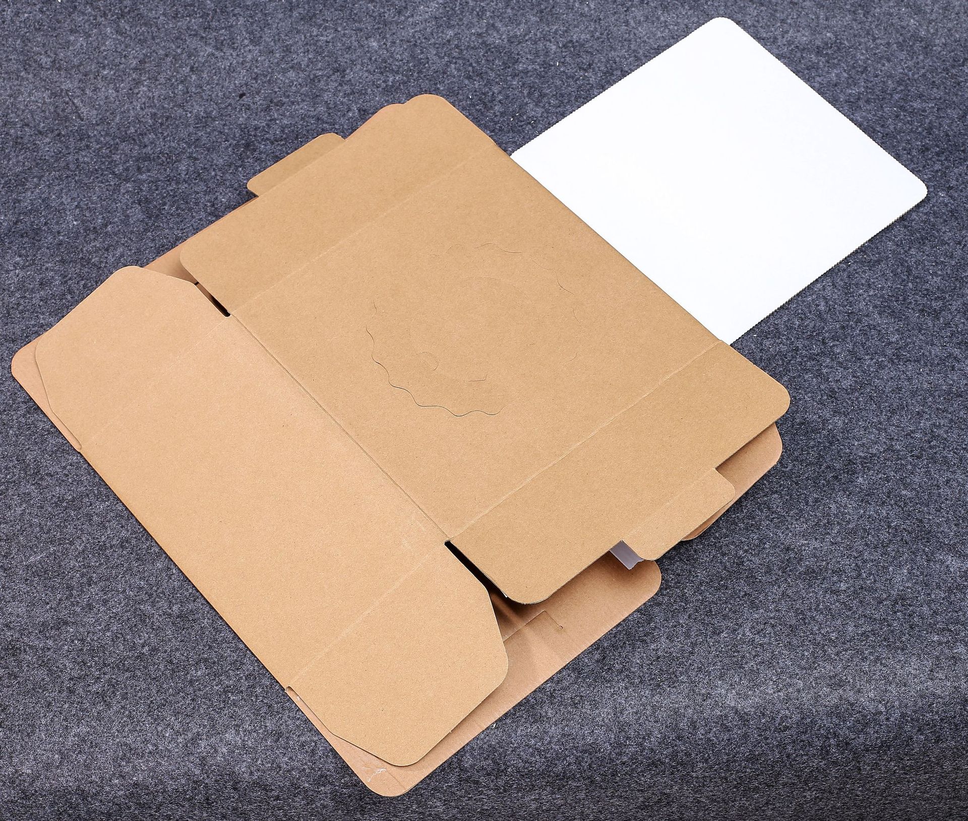 牛皮纸蛋糕包装盒6 8 10 12 14寸加厚单双层加高手提生日蛋糕盒子