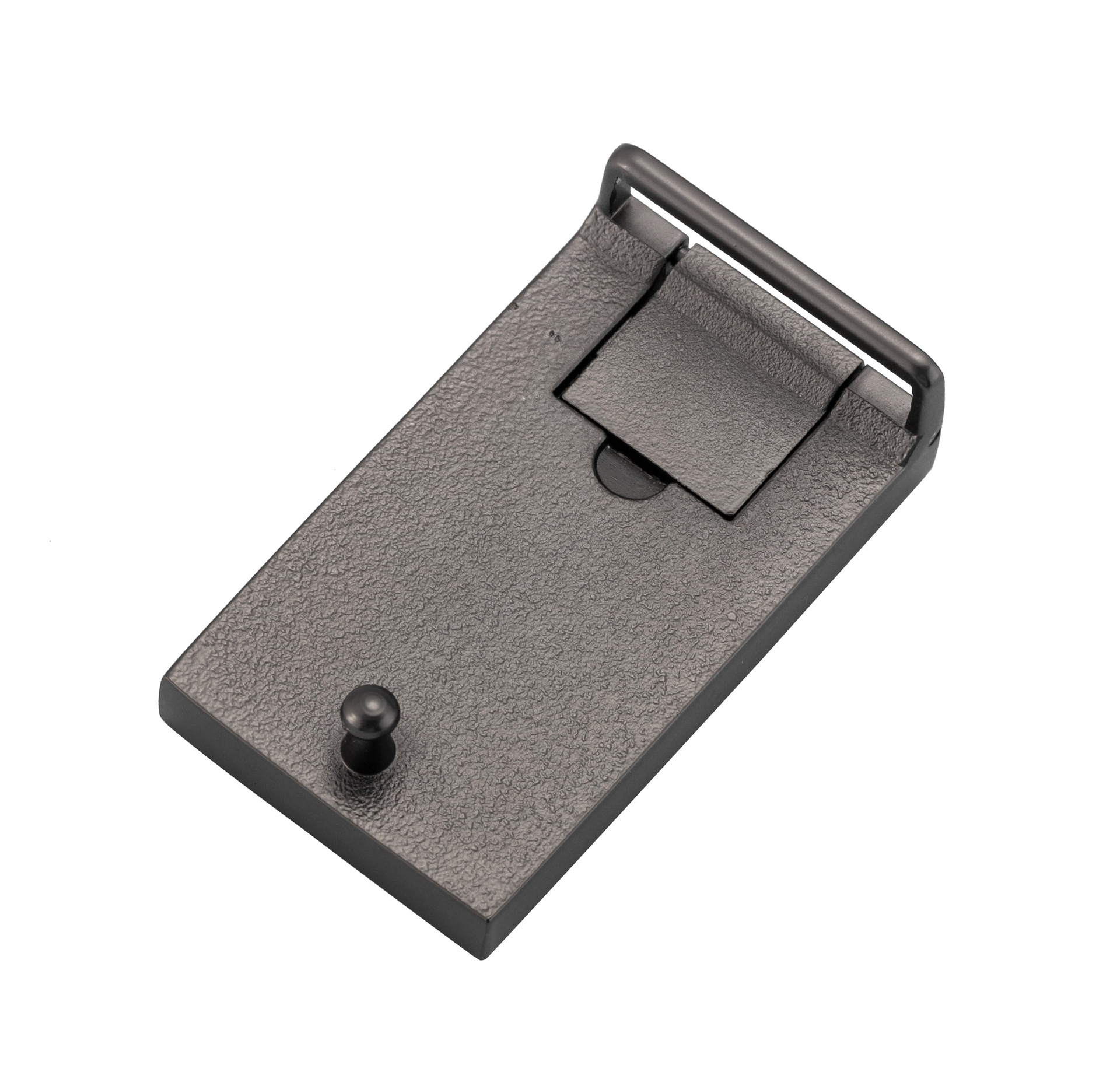 男士皮带扣头平滑扣头内穿式板扣3.0合金腰带扣耐磨夹扣裤带头