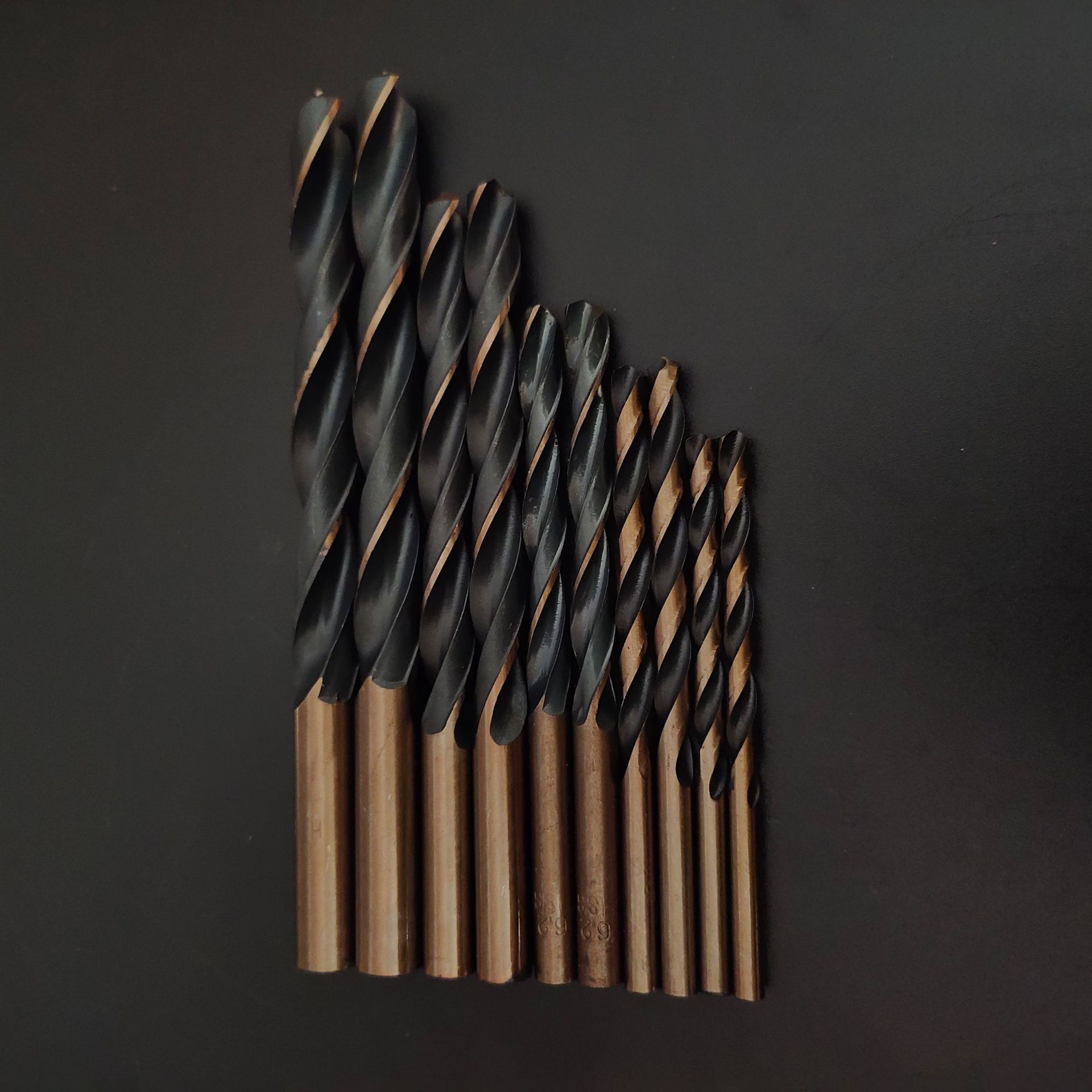 直柄麻花钻高速钢4341轧制双色开孔打铁开不锈钢钻头