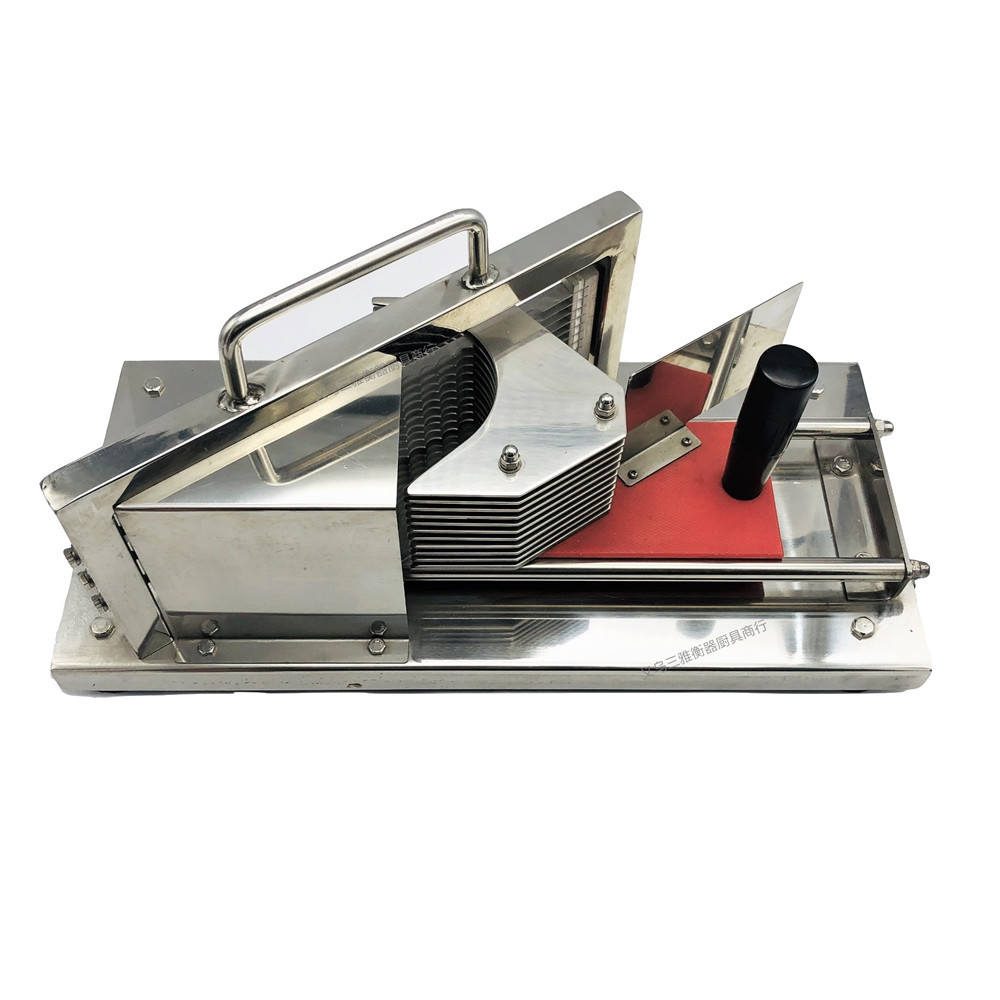 中小型家用商用手动式果蔬切片机番茄快速切薄片西餐店实用外贸款