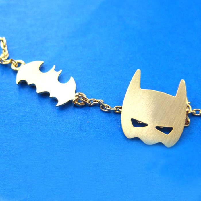 正义联盟吊坠 batman蝙蝠侠面具 项链