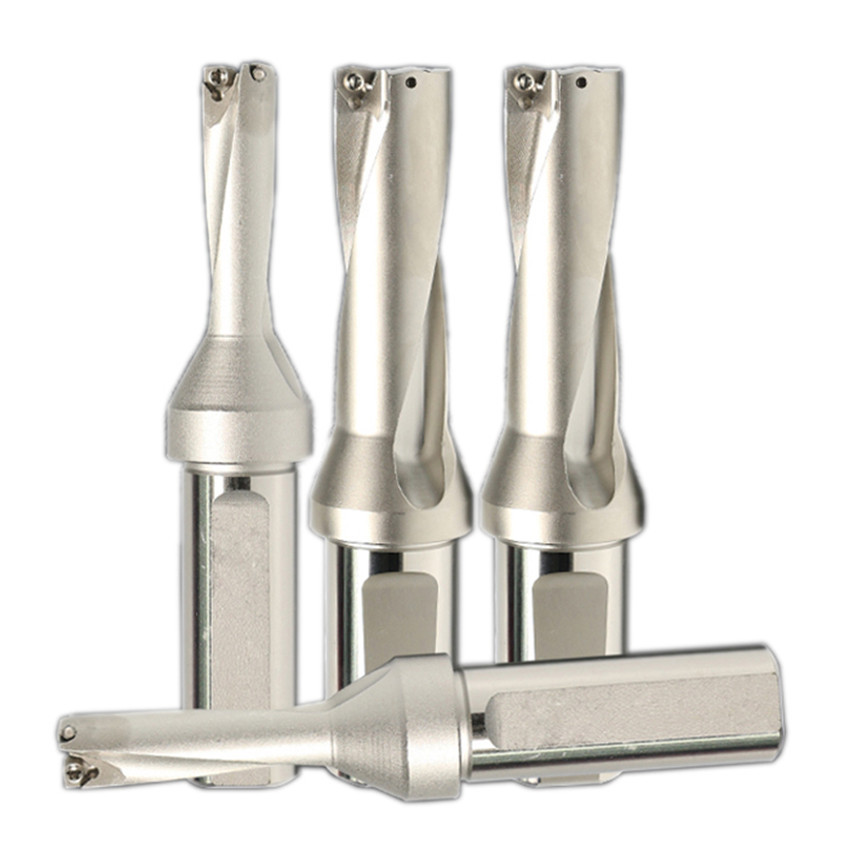 u钻刀柄喷水钻数控u钻快速u钻暴力钻小径钻头小孔使用数控u钻刀杆