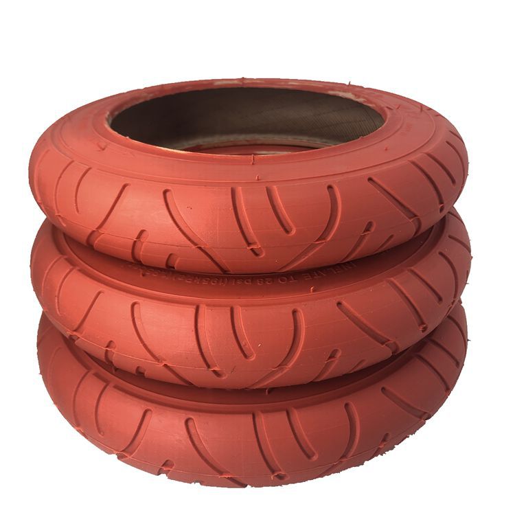 小米电动滑板车10寸轮胎m365轮胎红色升级版pro改装万达10x2外胎