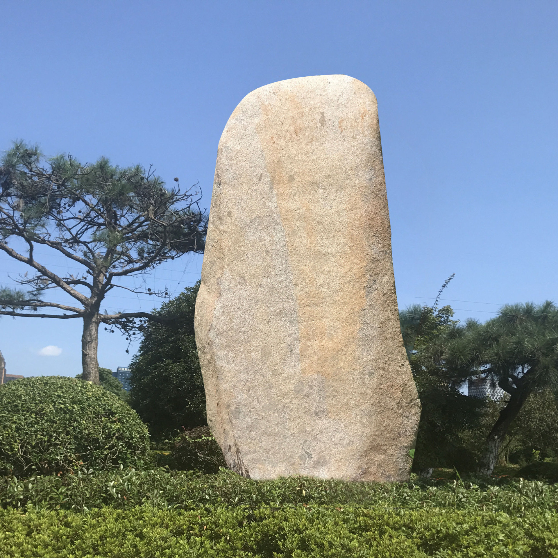 刻字石头3米高景区门牌石批发零售园林景观石奇异石头刻字石