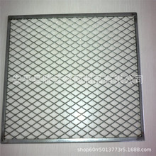 供应菱形铝板网 装饰铝板拉伸网 铝板冲孔网 油烟精华设备铝箔网