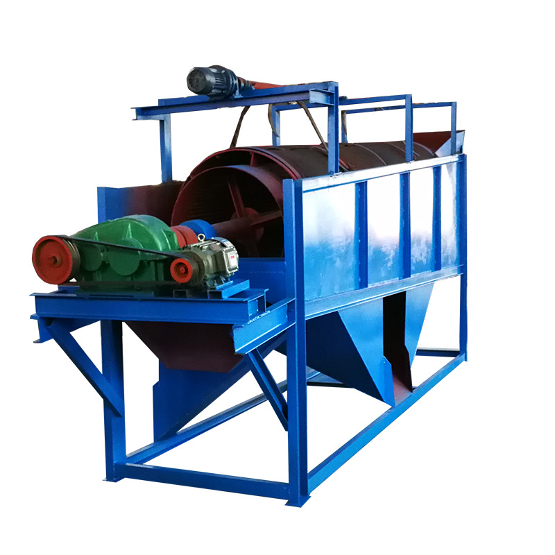 柏立松圆筒筛分机 型号2200*6500 大型全自动齿轮传动滚筒筛沙机