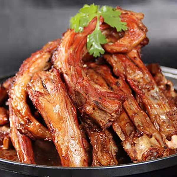 羊尾尖烧烤火锅食材冷冻新鲜内蒙带骨羊尾巴