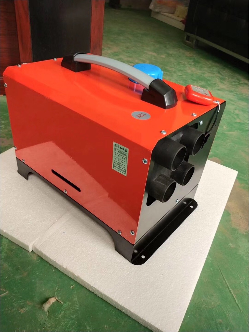 驻车燃油加热器一体机柴暖24v12v家用免安装货车载房车柴油暖风机