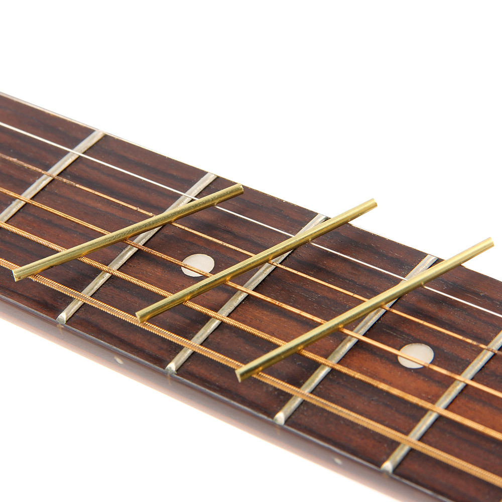 厂家直销吉他品丝 古典19品2.2mm 民谣20品2.0mm 品线 金黄铜-阿里巴