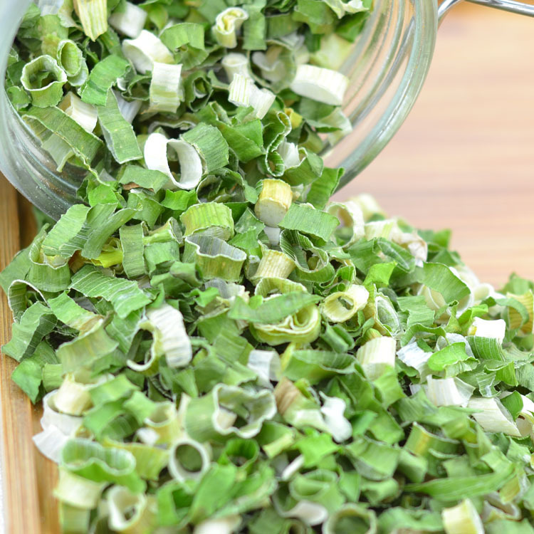 脱水香葱圈 厂家 蔬菜干oem 各种规格香葱干8*8mm